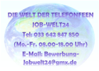 Telefonistin Job Heimarbeit Arbeit Lüneburg und ü-all 100 Homeoffice Verdienst